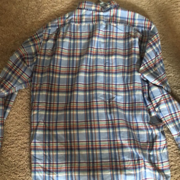 Used Xl Cremieux classics button down multiple colors on shirt - Picture 4 of 4
